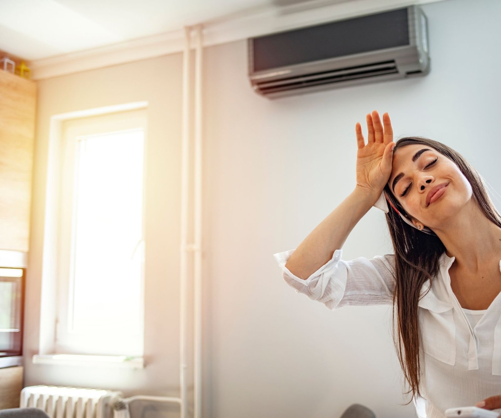 giving the ac a break