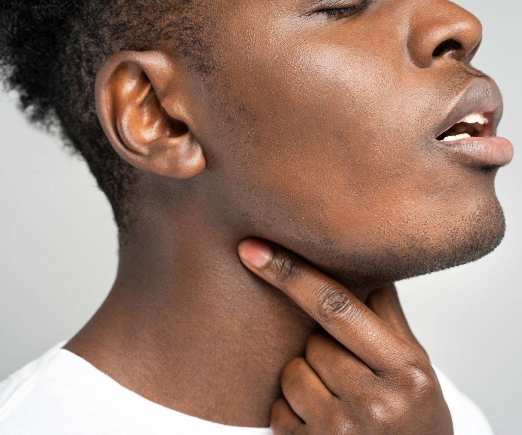 air conditioning sore throat