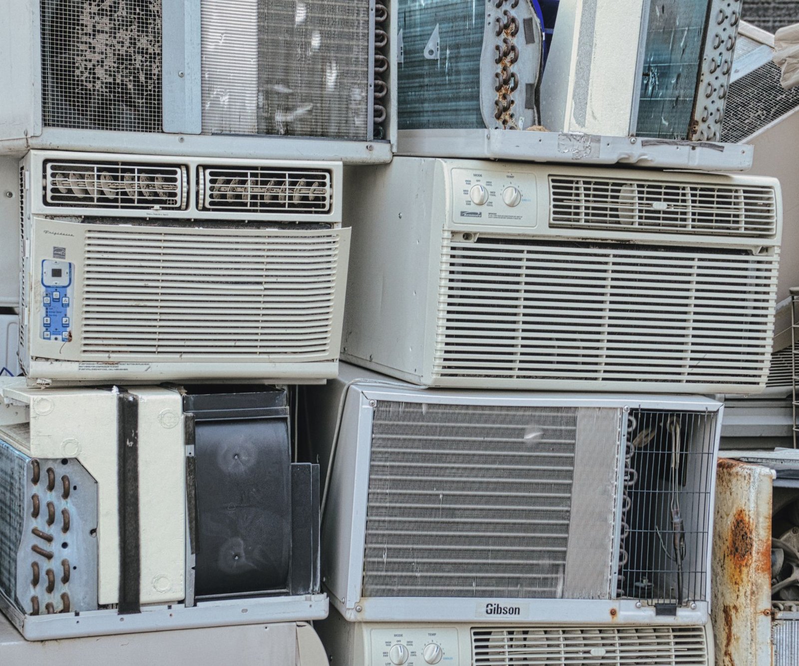 Can you install a window AC on its side